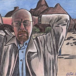 Home decor Art PRINT on paper "Breaking bad"